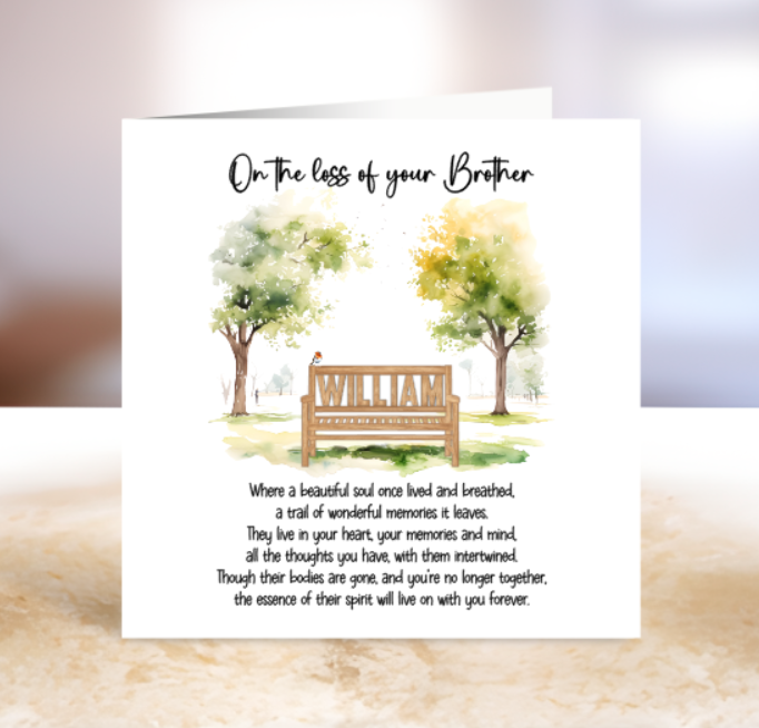 A Thoughtful Remembrance Card