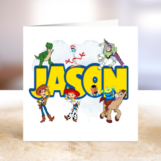 Toy Themed Card
