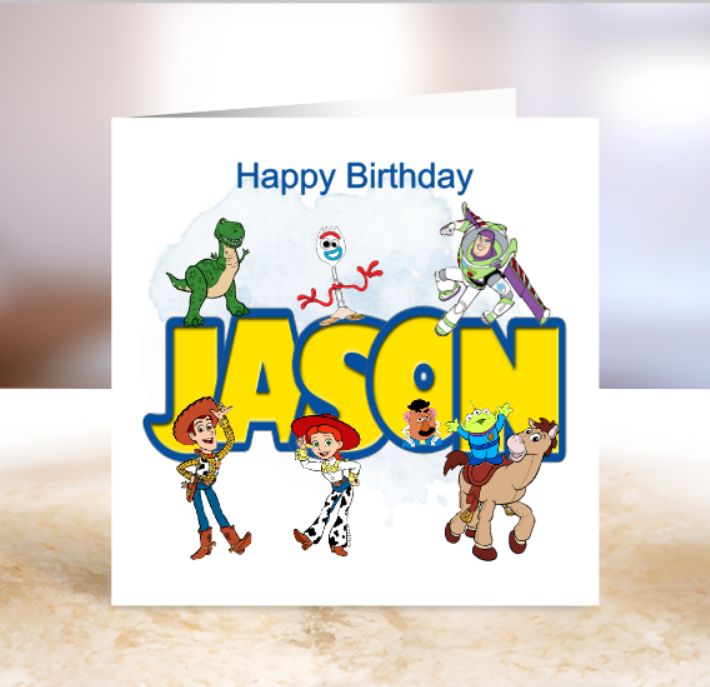 Toy Themed Card