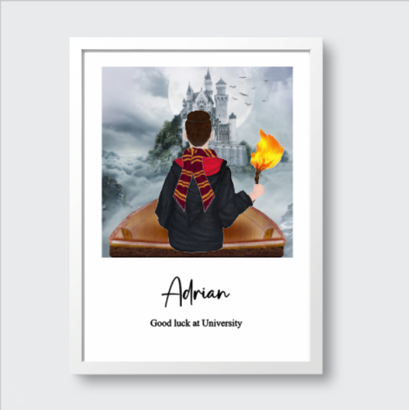 Wizardry Boy Art Print
